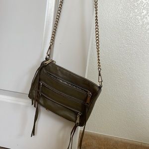 Army green Rebecca Minkoff bag
